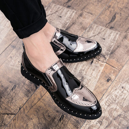 Men's Platform Leather Shoes
